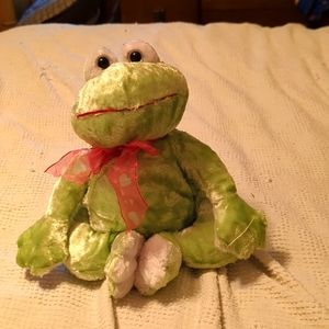 Frog stuffed animal